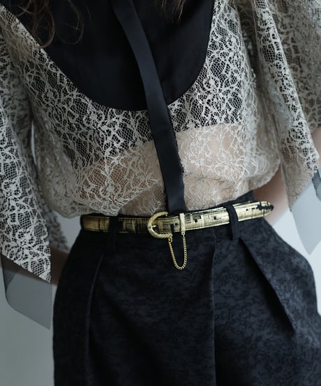 Gold Lattice Belt