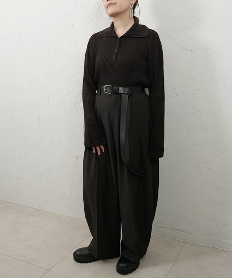 Turtle  rib knit pullover 追加！