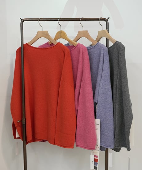 【cafune】　ご予約  cashmere blend knit pullover
