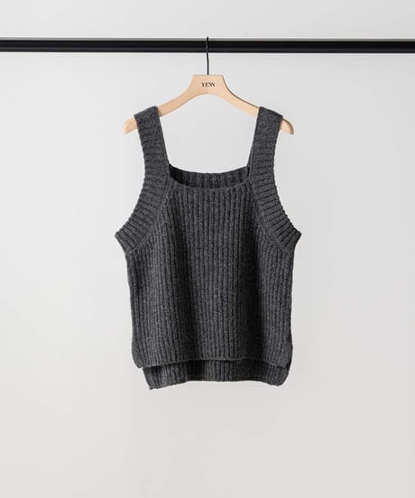 【YENN】　ご予約  CHUNKY KNIT VEST