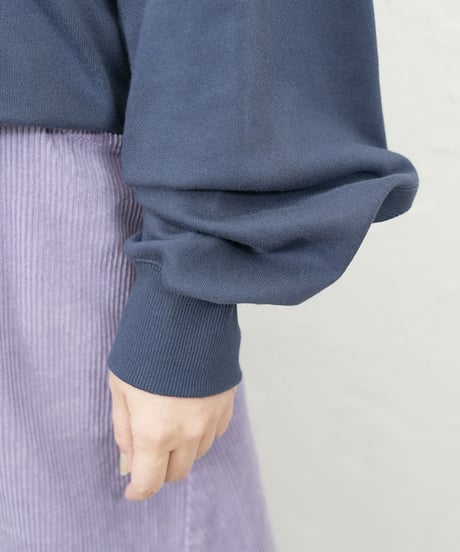 Bio sweat embroidery pullover