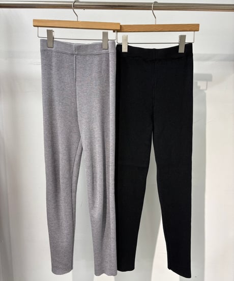 【ROSIEE】　ご予約 数量限定裏シャギーKnitレギンス