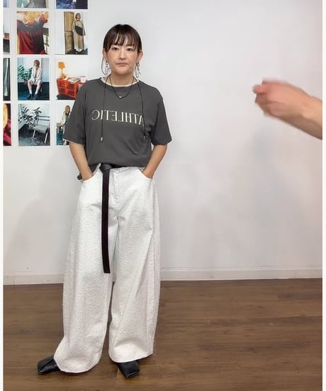 【PRIORITY】　ご予約 "Liren別注"低身長size ブークレカーヴィデニム
