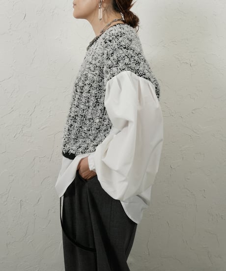 Docking tweed knit 【ラスト1点】