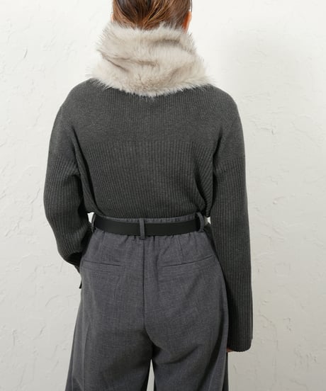Turtle  rib knit pullover 追加！