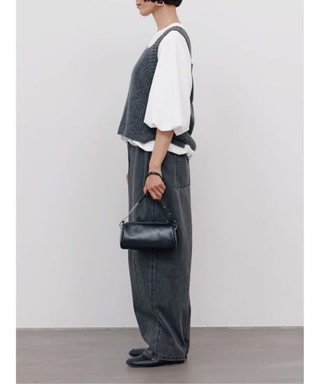 【YENN】　ご予約  CHUNKY KNIT VEST