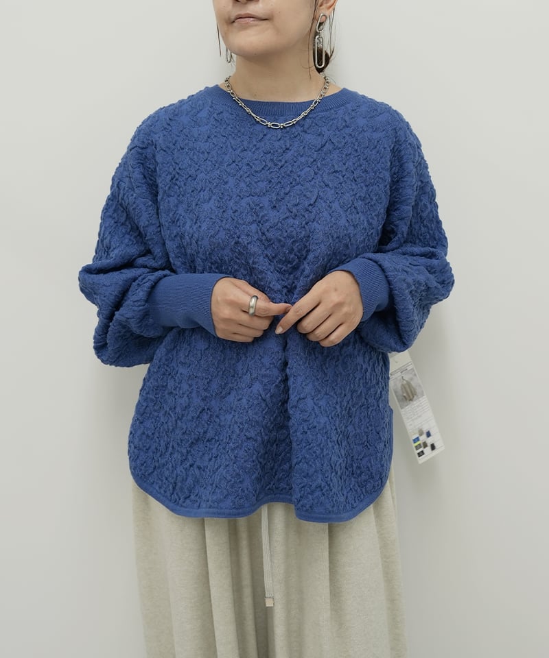 ayane】 ご予約 膨れジャガードプルオーバーニット | select shop Liren