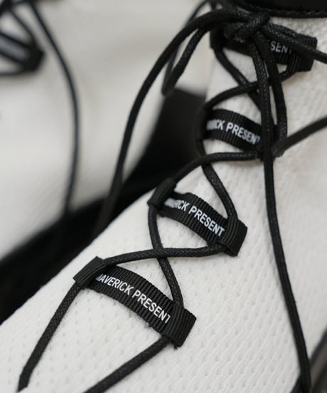 Mesh-knit High-Top Chunky Boots【ラスト1.2点】