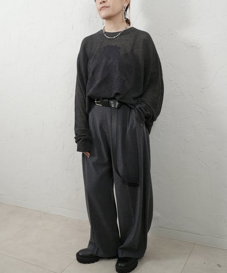 Embroidery mesh pullover 追加！　【ラスト1.2点】
