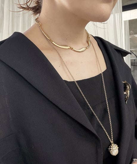 【Sead's Mara】　ご予約  Acorn pearl necklace