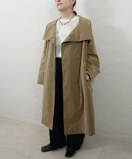 Fake suede stand coat【ラスト2点】