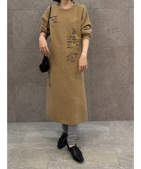 【ROSIEE】　ご予約 数量限定裏シャギーKnitレギンス