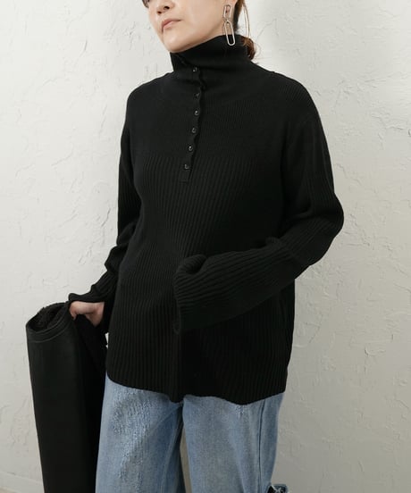 Turtle  rib knit pullover 追加！