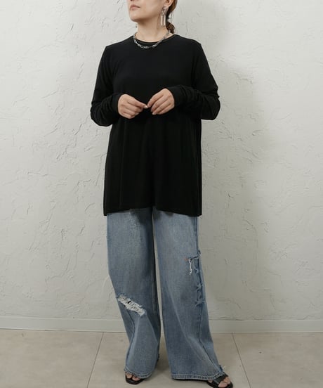 Back gather warm long pullover 追加！