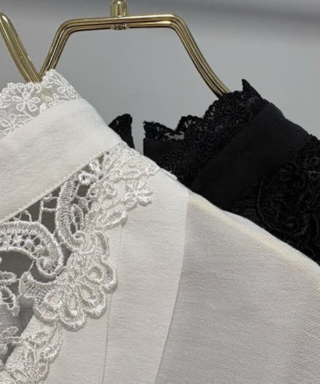 【MARGAUX VINTAGE】　ご予約 レースブラウス