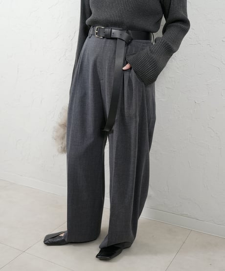 "PRIORITY ×Liren別注size！" 2tuck  curvy pants