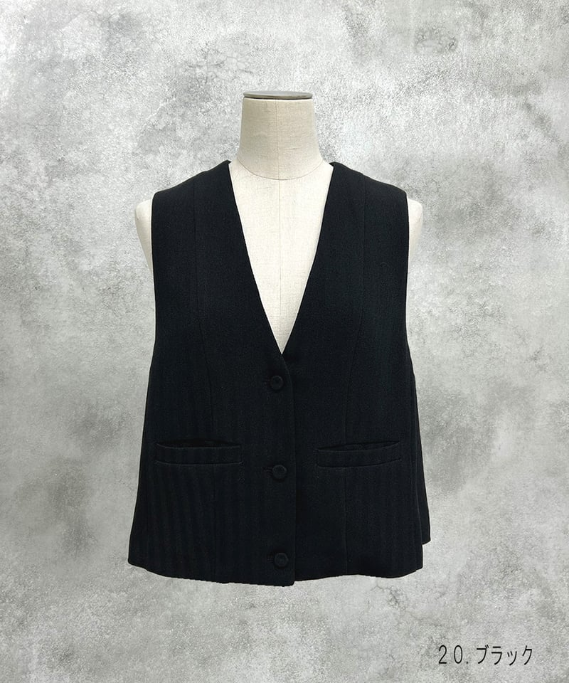ayane】 ご予約 MIX TWEED ベスト | select shop Liren