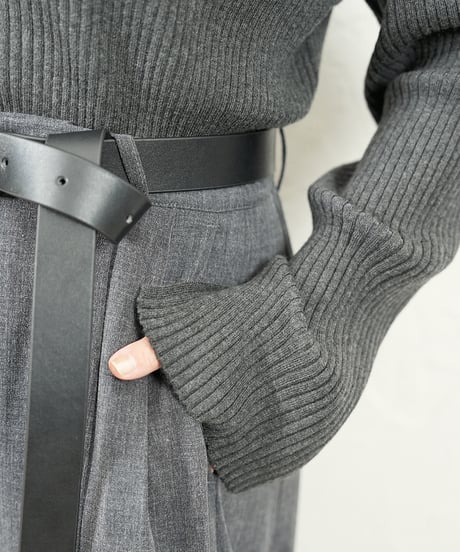 Turtle  rib knit pullover 追加！