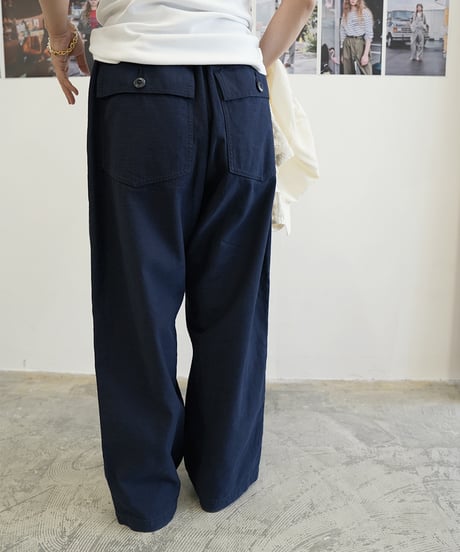 【Le Melange】　ご予約 バックサテバイオウォッシュ パンツ