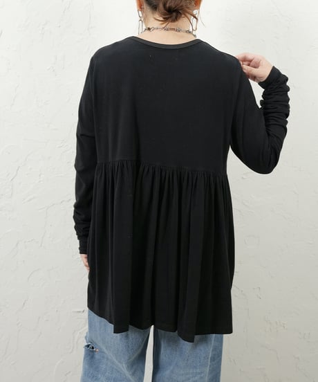 Back gather warm long pullover 追加！