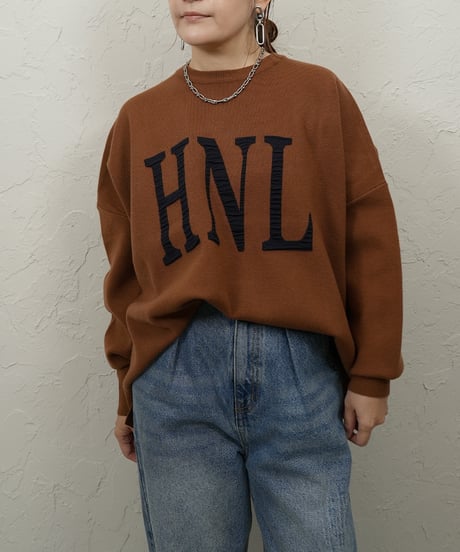 HNL logo knit