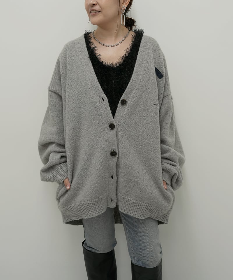 ayane】 ご予約 ロゴ刺繍ニットカーディガン | select shop Liren