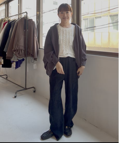 【MARGAUX VINTAGE】　ご予約  ダンボールニットモモンガフーディー