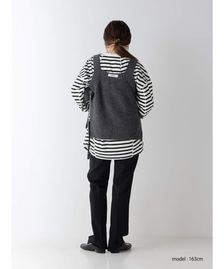 【YENN】　ご予約  CHUNKY KNIT VEST