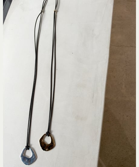 【Sea'ds Mara】　ご予約 Sculpt objet Necklace