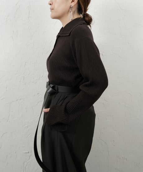 Turtle  rib knit pullover 追加！