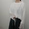 Sheer TEE　カフスレース　付属リボン付き　残り僅か！