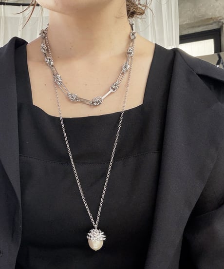 【Sead's Mara】　ご予約  Acorn pearl necklace