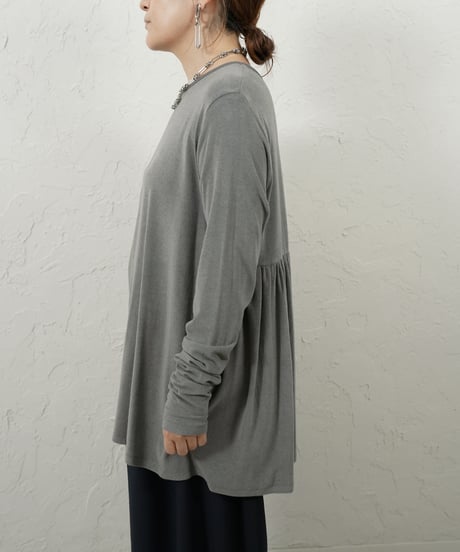 Back gather warm long pullover 追加！
