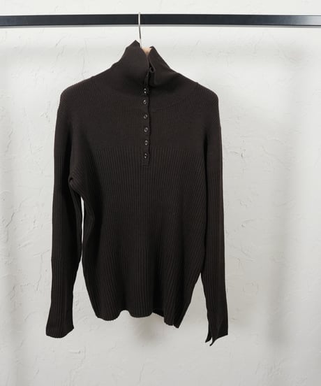 Turtle  rib knit pullover 追加！