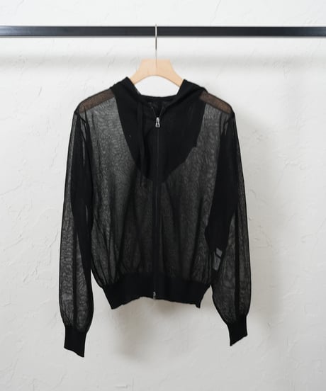 Sheer knit foodie【mocaラスト1点】