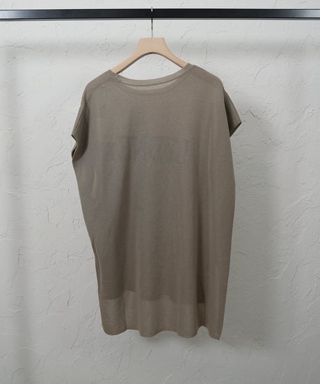 Embroidered　sheer knit 【ラスト2点】