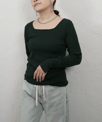 Square knit pullover【ラスト1点！】