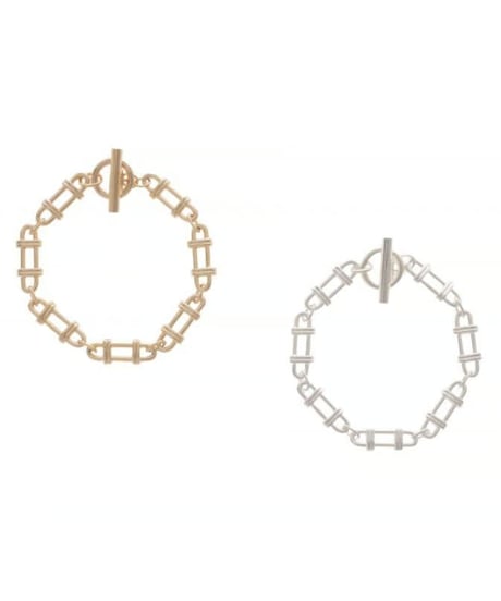 【Sea'ds Mara】　ご予約 Frame link chain Bracelet