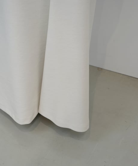【cafune】　ご予約  melton jersey back flare skirt