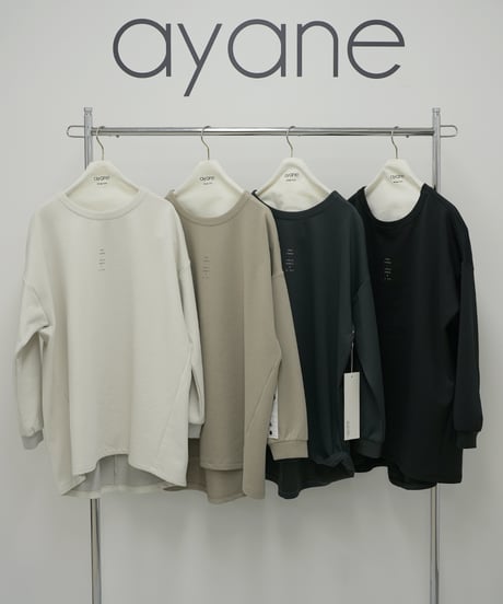 【ayane】　ご予約  裏起毛ハイテンションプルオーバー