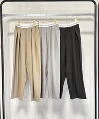 【MARGAUX VINTAGE】　ご予約 ウエストロゴタックパンツ