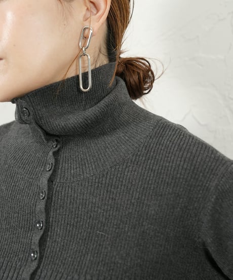 Turtle  rib knit pullover 追加！