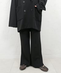 再再再販！Soft rib flare pants