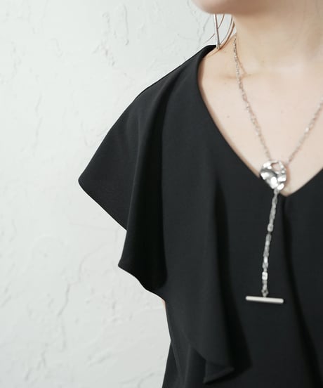 Frill tops 【beige ラスト2点】