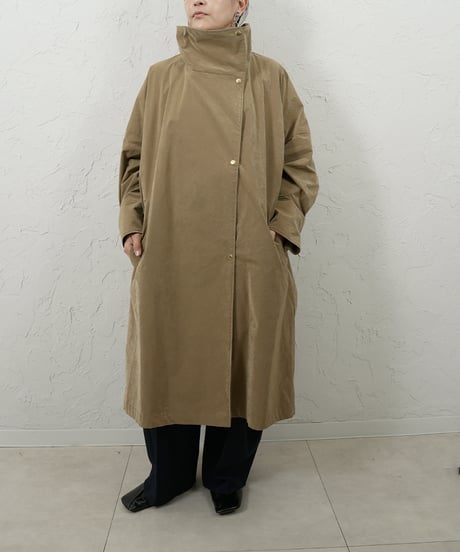 Fake suede stand coat【ラスト2点】