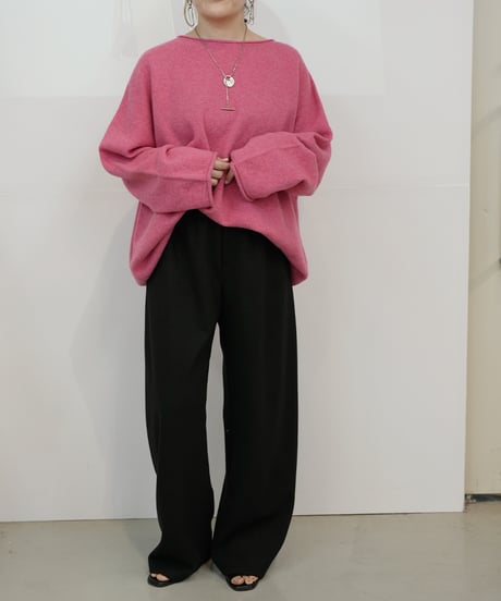 【cafune】　ご予約  cashmere blend knit pullover