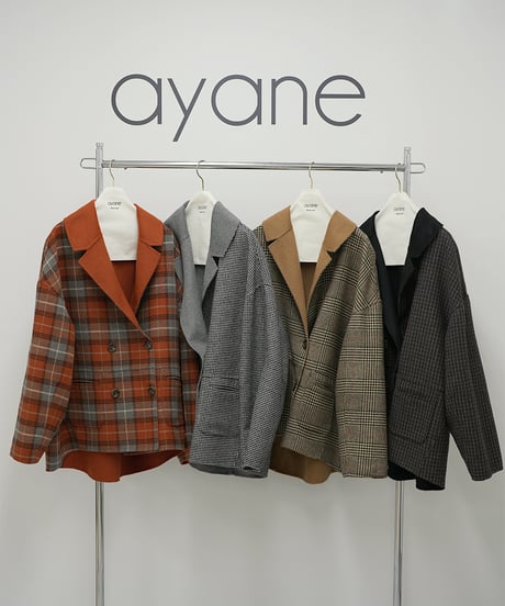 【ayane】　ご予約  リバーシブルコート（数量限定）