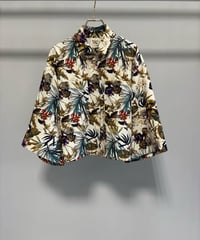 【MARGAUX VINTAGE】　ご予約 ボタニカル柄ブラウス