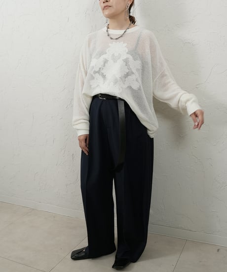 "PRIORITY ×Liren別注size！" 2tuck  curvy pants