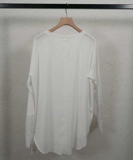 Sheer TEE　カフスレース　付属リボン付き　残り僅か！